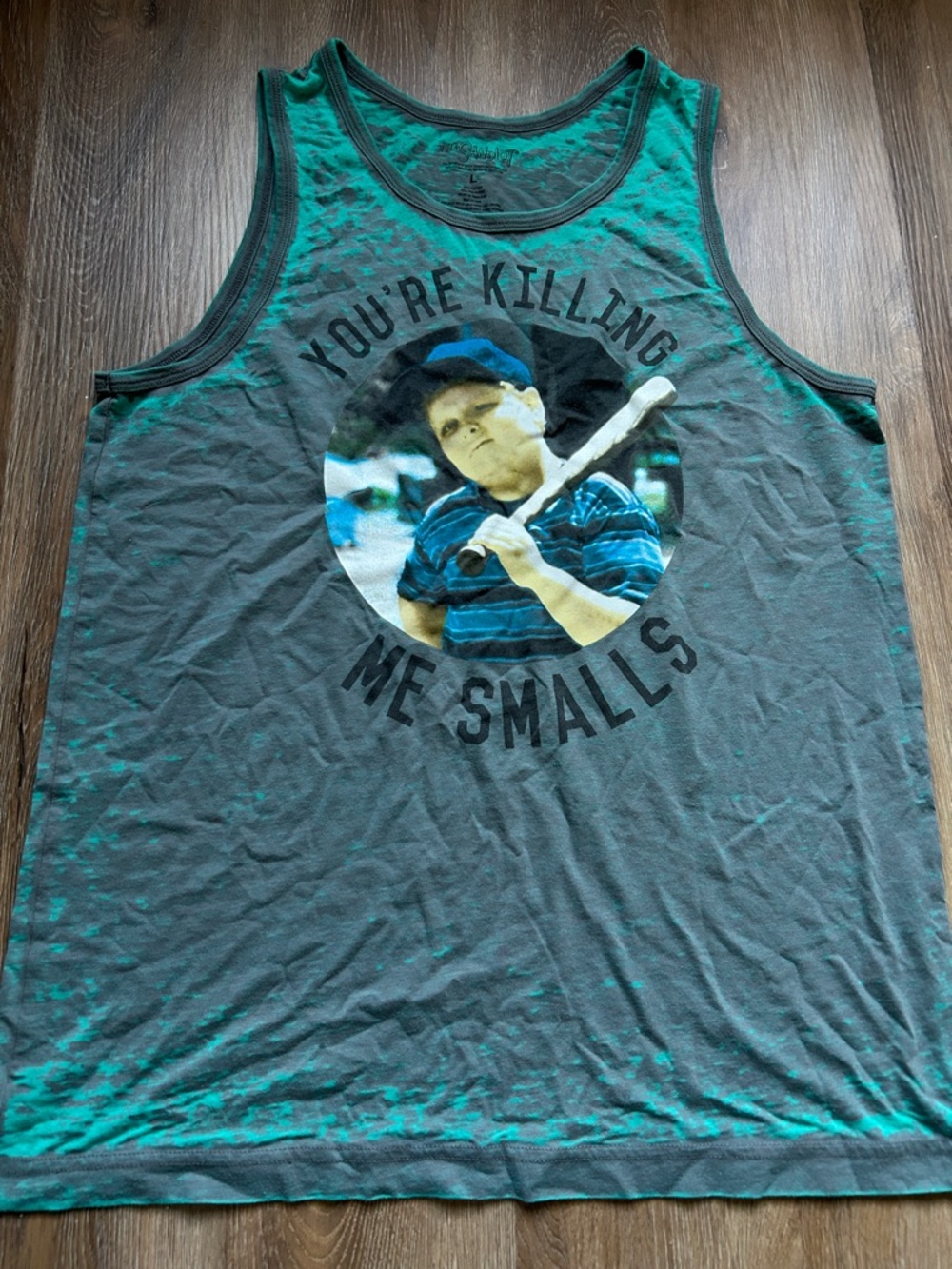 You're Killing Me Smalls Graphic Tank Top - Green/Black